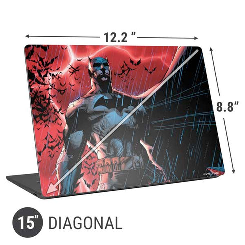 DC Comics Batman All Star Batman & Robin, the Boy Wonder Cover #2 By Jim Lee Universal Laptop 15in (12.2 x 8.8in) Skin